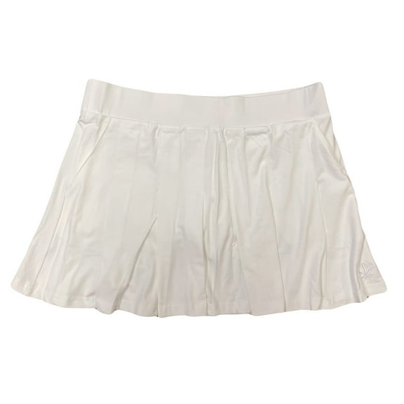 Boast Women's Pleated Tennis Skirt 20015 X-Large, White