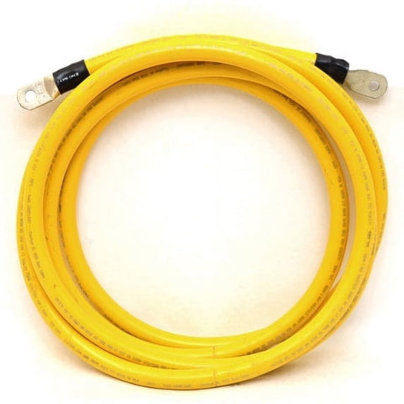Boat 2/0 AWG Battery Cable | Scout 11 Foot 5/8 Inch OD Yellow