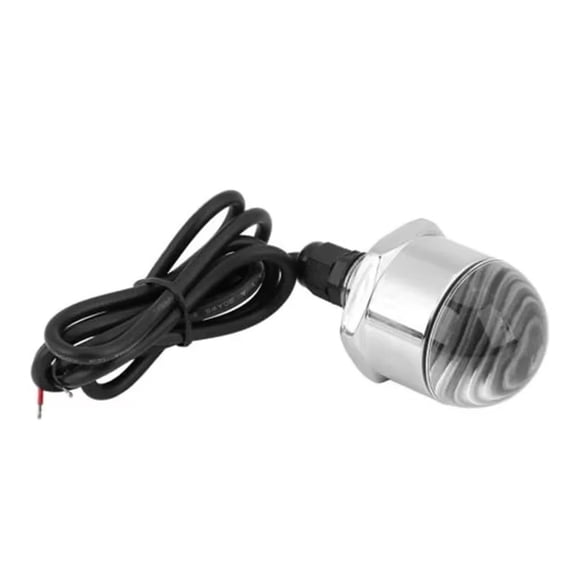 Boat 304 Stainless Steel 12V Blue LED Navigation Light Underwater Signal Lamp