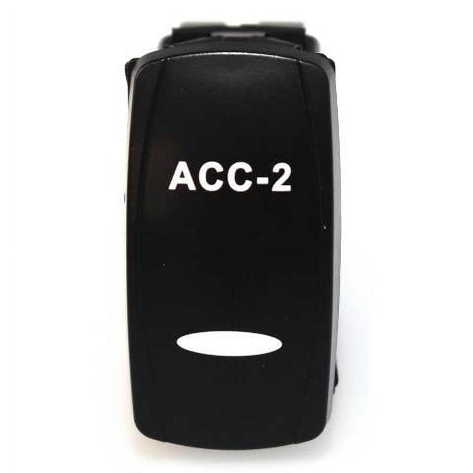 Boat Accessory Rocker Switch | ACC-2 ON/OFF 12V 20A - Walmart.com