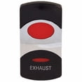 thumbnail image 1 of Boat Actuator Rocker Switch Cover | EXHAUST Illuminated Red, 1 of 2