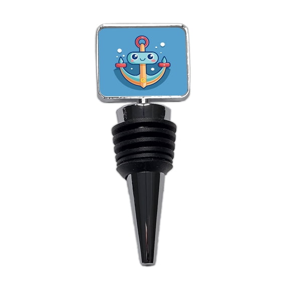 Boat Anchor Cute Wine Bottle Stopper Cap Plug