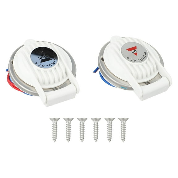 Boat Anchor Windlass Foot Switch Pair for Marine Anchor Winch Up & Down Control