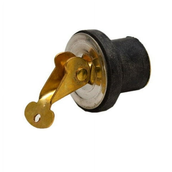 Boat Baitwell Livewell Plug | Brass 3/4 Inch