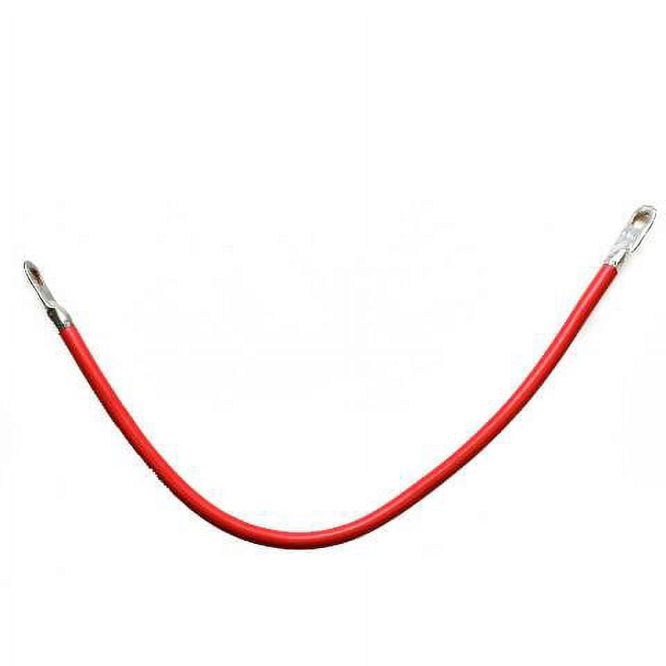 Boat Battery Cable | 19 1/2 Inch 4 Gauge Red Stranded Copper - Walmart.com