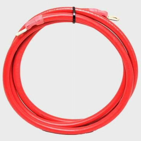 Boat Battery Cable | 4 Feet 2 AWG Marine Wire 105C 60VDC Red