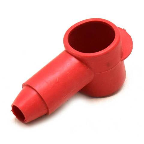 Boat Battery Cable Boot | Red Rubber 3 x 1 1/4 x 1 3/8 Inch