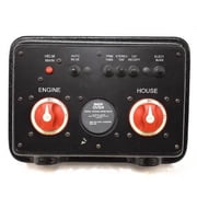Boat Battery Switch Panel AD-050-504 | 12 3/8 x 8 3/4 Inch