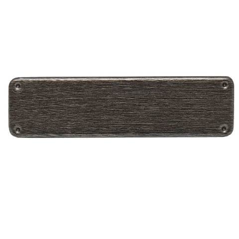 Boat Blank Dash Panel | 10 1/8 x 2 3/4 Inch Plastic Black Bronze