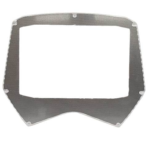 Boat Blank Dash Panel 72028371 | Gray Black Aluminum 16 1/8 x 13 Inch