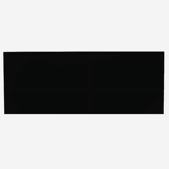 Boat Blank Dash Panel Sheet Material 00319973 | 40 x 15 3/4 Inch Black