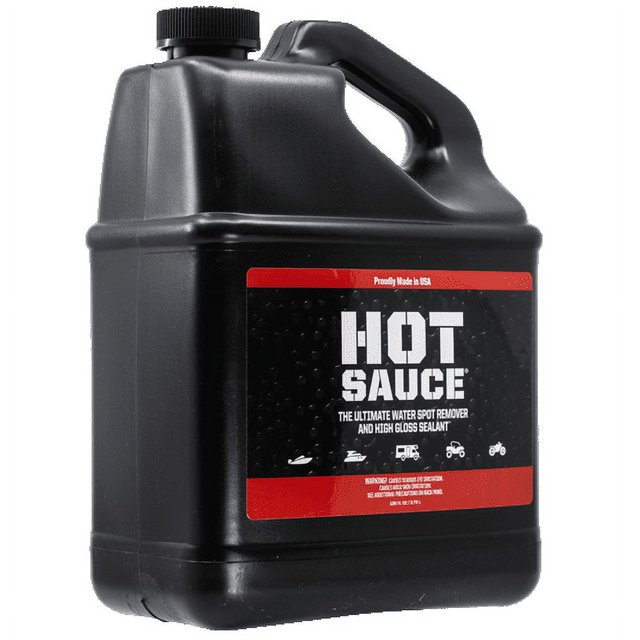 Boat Bling HS0128 Hot Sauce Water Spot Remover / Sealant 1 Gallon