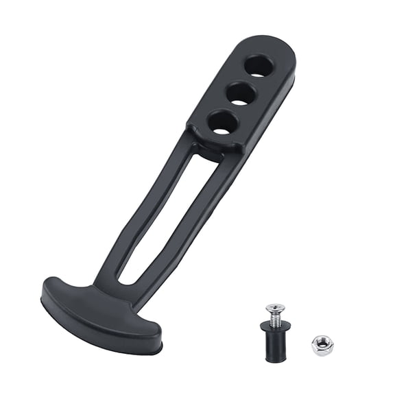 Boat Boarding Rubber Telescoping Ladder Strap Marine Grade Secure Retaining Latches with 4 Adjustable Mounting Hole