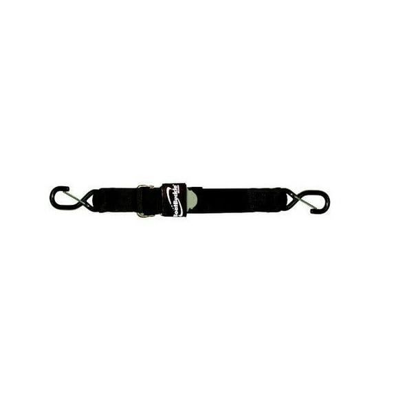 Boat Buckle F17634 2.0 in. x 10 ft. Pro Series Kwik-Lok Gunwale Tie-Down, Black