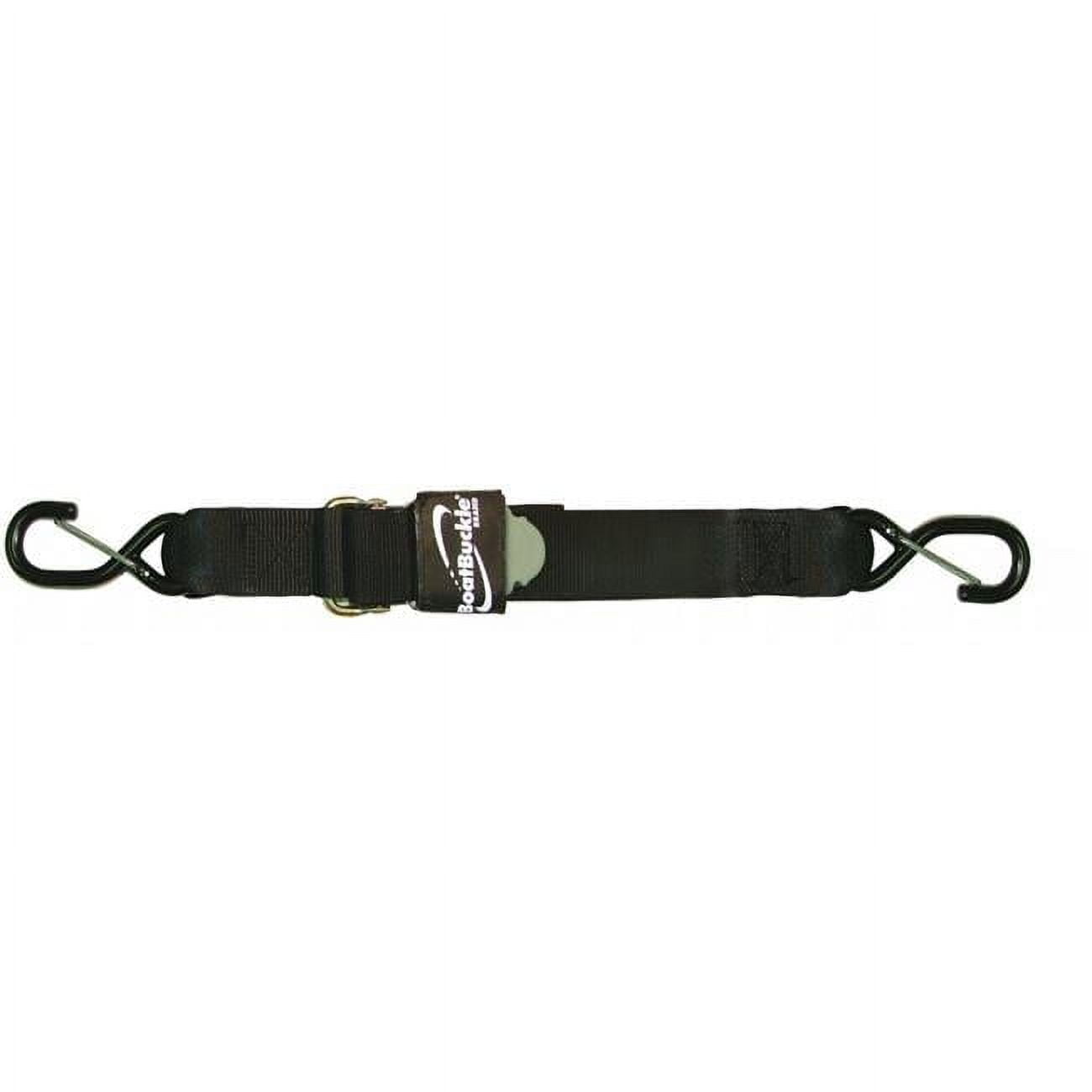 Boat Buckle  Pro Series Kwik-Lok Gunwale Tie-Down - Black - 2.0in. x 10ft.