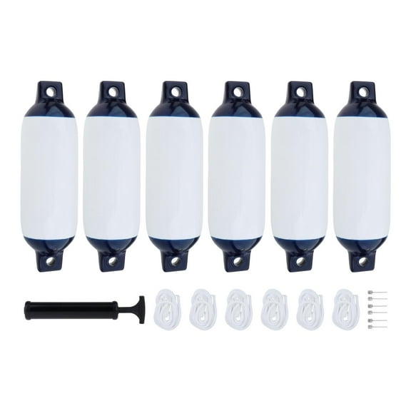 Boat Bumpers s Dock Bumper for Mooring Cushioning Pontoon Docking 6Set Boat