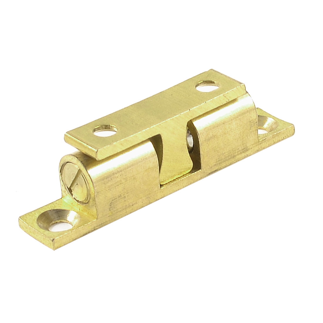 Boat Door 60mm Gold Tone Brass Double Ball Catch