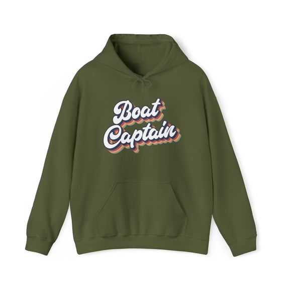 Boat Captain Boating Sailor Sail Boat Hoodie, Gifts, Hooded Sweatshirt