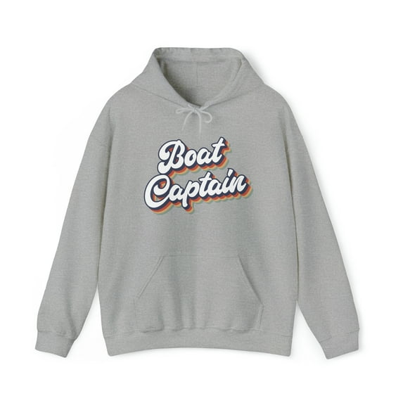 Boat Captain Boating Sailor Sail Boat Hoodie, Gifts, Hooded Sweatshirt