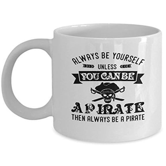 Boat Captain 11 oz Coffee Mug - Always Be Yourself Unless You Can Be White Ceramic Gift