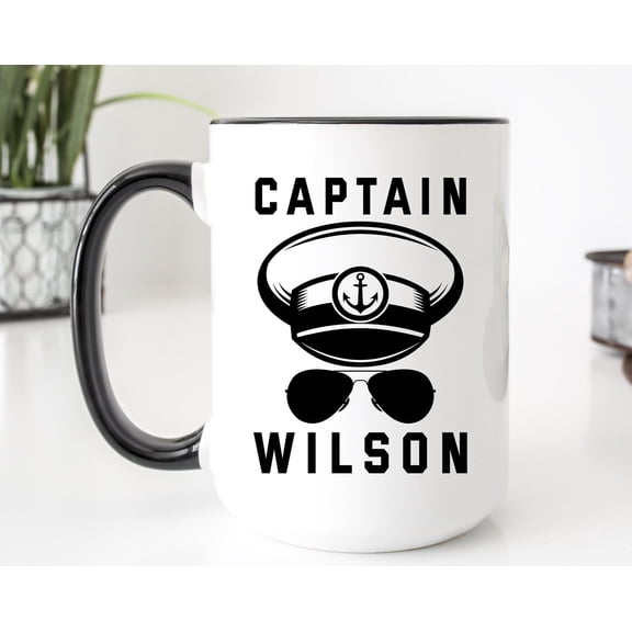 Boat Captain Mug Captain Of The Ship Personalized Captain Mug Funny Ship Captain Coffee Mu