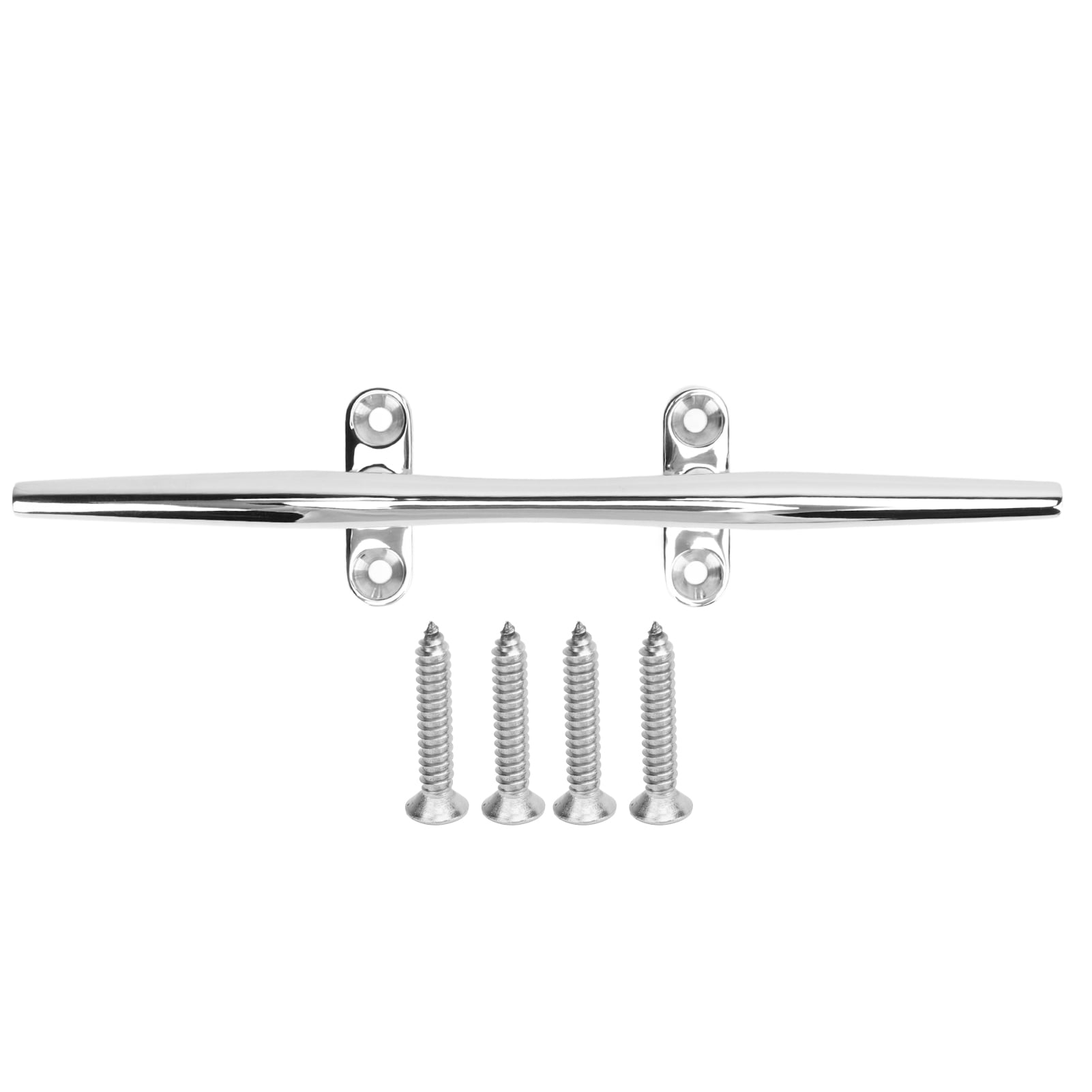 Boat Cleat Open Base Heavy Duty 316 Stainless Steel Boat Dock Cleats with Installation Screws