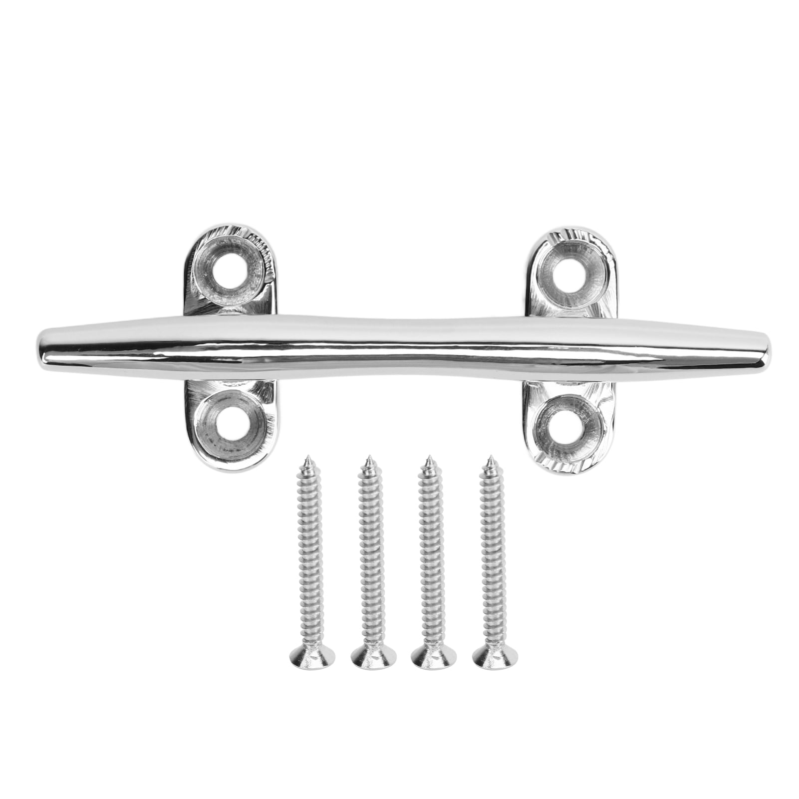 Boat Cleat Open Base Heavy Duty 316 Stainless Steel Boat Dock Cleats with Installation Screws