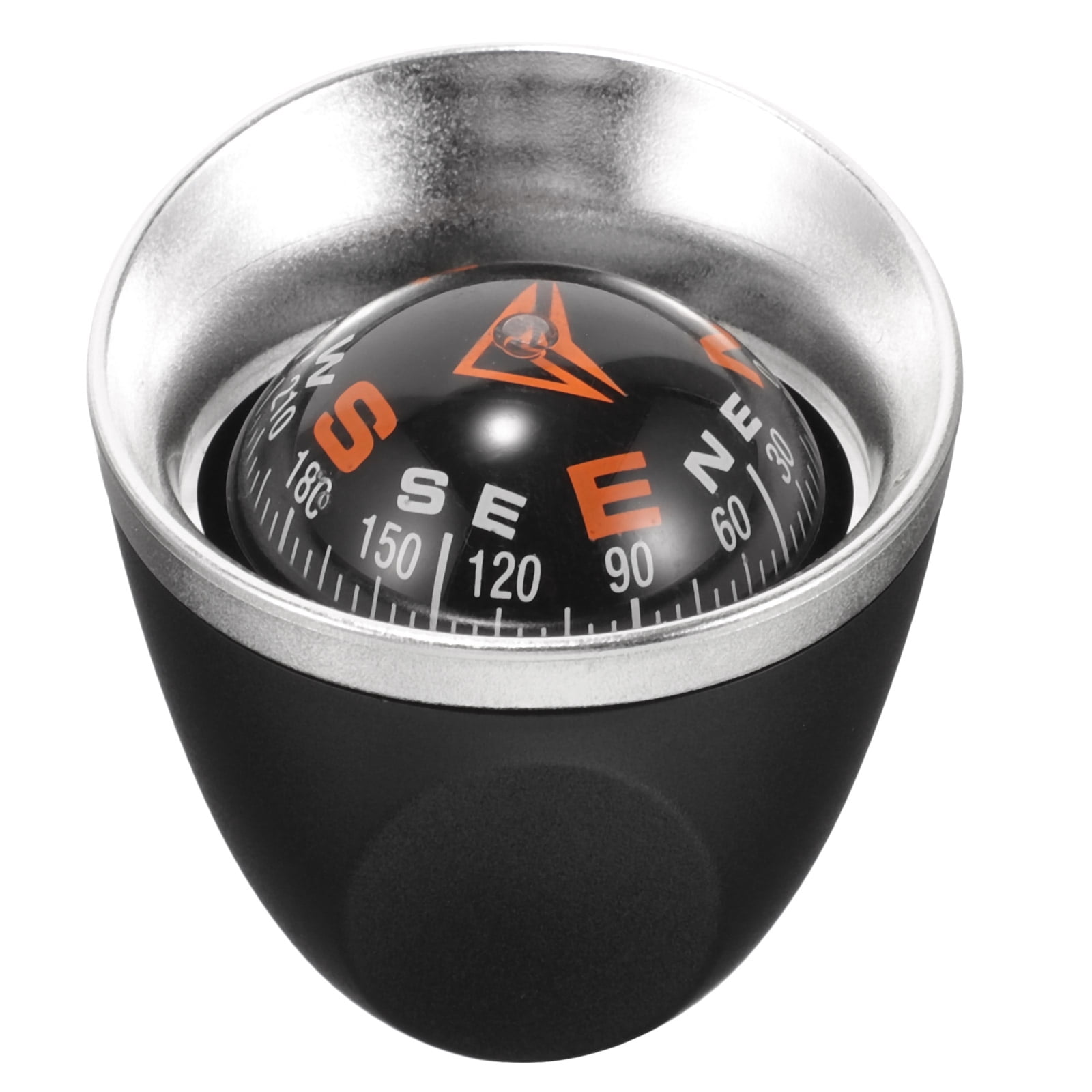 Boat Compass Digital for Car Dashboard Ornaments Black Travel
