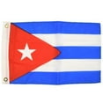 thumbnail image 1 of Boat Courtesy Flag Cuba | Red White Blue Nylon, 1 of 4