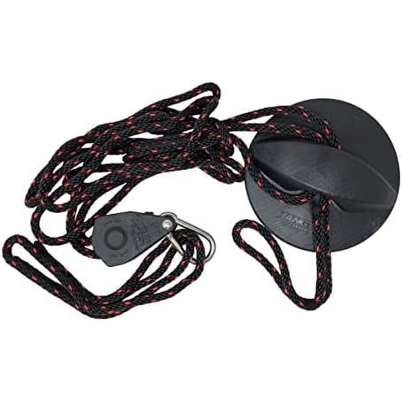 Boat Cover Support System: Mooring Cover Suspension with Rope Ratchet Pulley, Marine Grade Material, Universal Fit Wakeboard Tower, Bimini & T-Top Compatible$$Watercraft