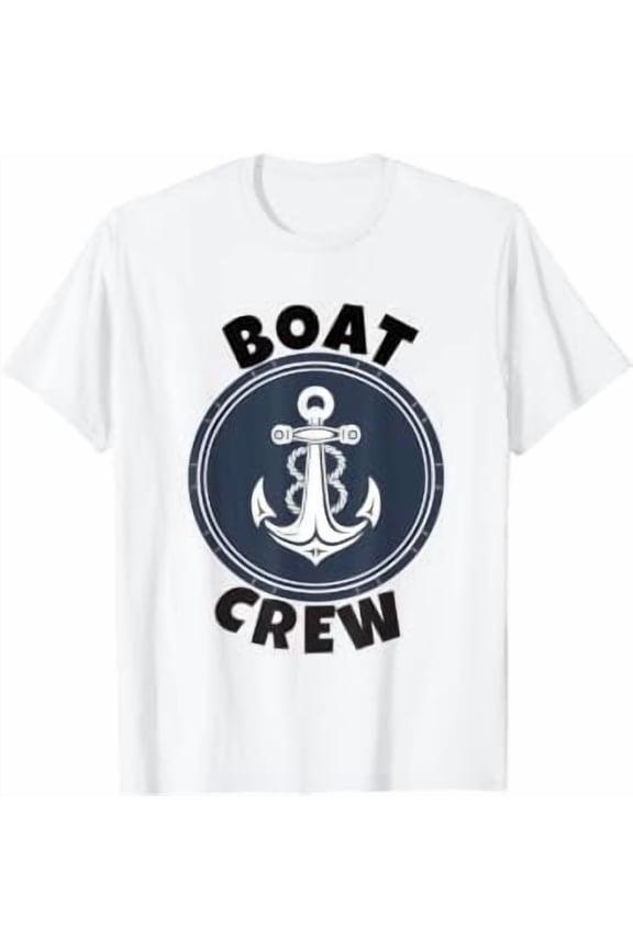 Boat Crew Anchor Motorboat or Sailing Boat Crew T-Shirt