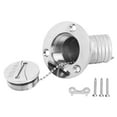 Boat Deck Filler with Key Cap Marine Stainless Steel Hardware for Yacht