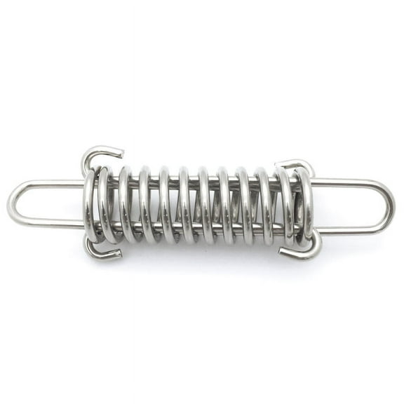 Boat Dock Line Mooring Spring Small Marine Deck Yacht Accessories Stainless Steel Ship Watercraft Buffer,1 x Boat Dock Line Spring buffer,Silver