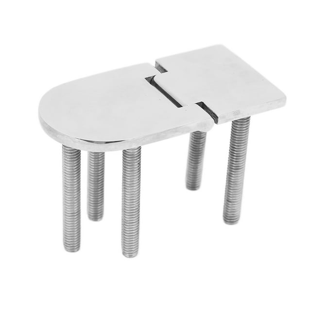 Boat Door Hinge with Concealed Fastener Marine Grade 316 Stainless Steel Polished Hardware for