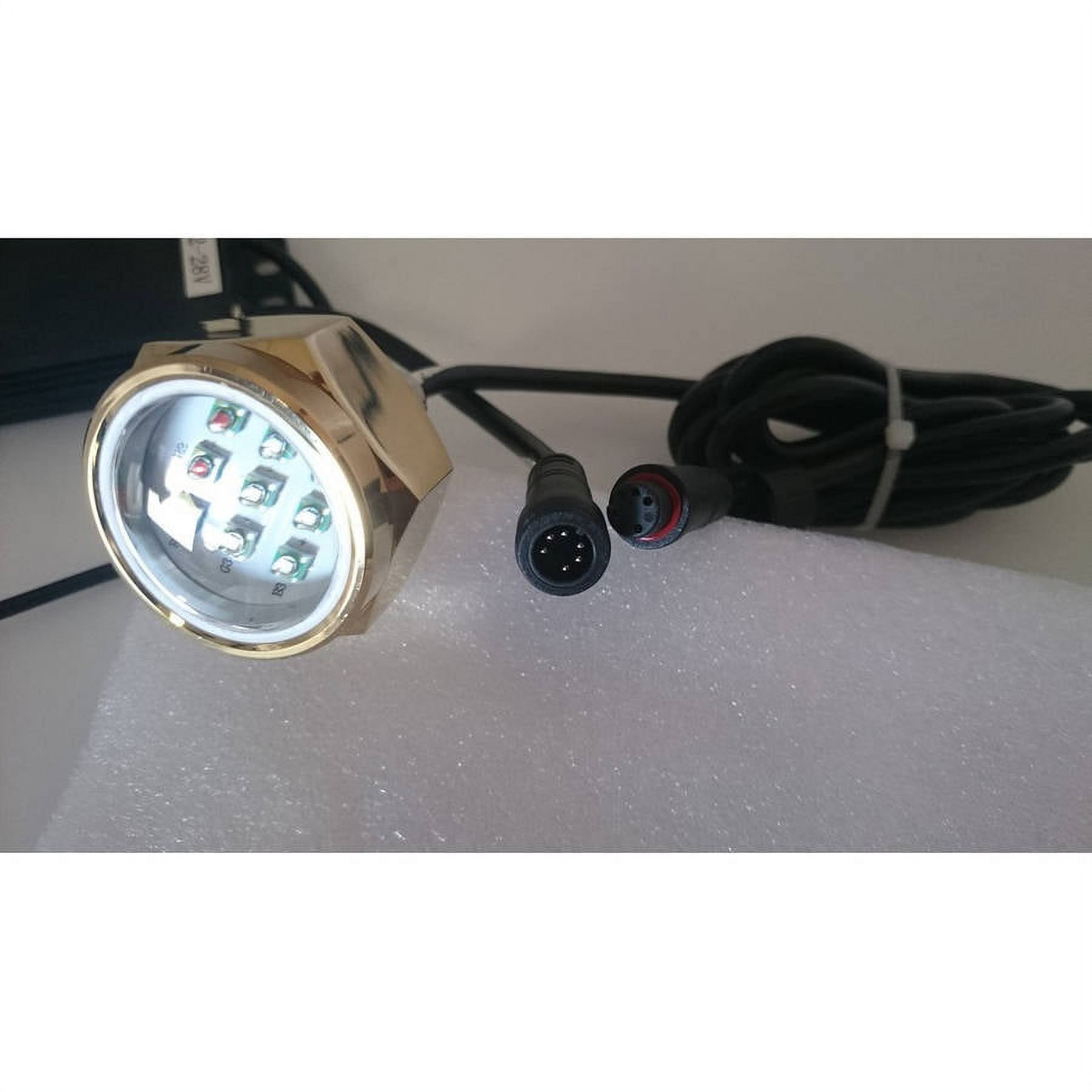 Boat Drain Plug Light, RGB, 27W
