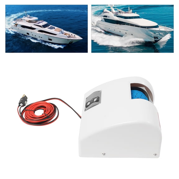 Boat Electric Anchor Winch, 25lbs Boate Anchor Winch, Anchor Winch with Remote Control