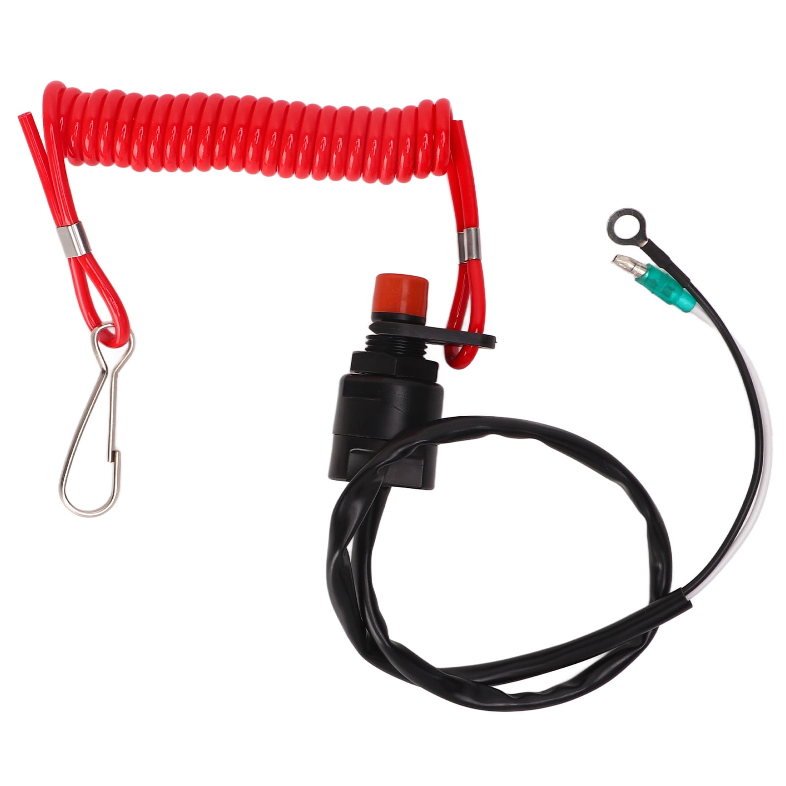 Killswitch Engage Boat Motor Stop Kill Switch With Safety Tether Lanyard  Cord Car Kill Switch Anti Theft