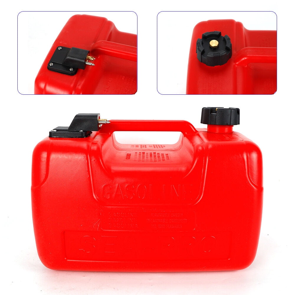 Boat Engine Fuel Tank Outboard 12L Oil Gas Tank External Fuel Tank With Line