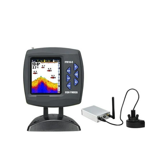 Boat Fish Finder Long Range Fish Detector Find Big Fish ,Clear Depth Display