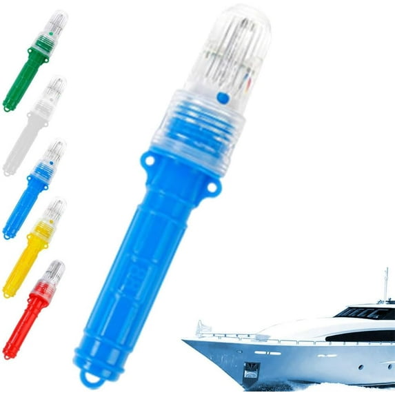 Boat Flares, 2026 New Boat Flares Coast Guard Approved Marine, Waterproof Emergency Signals for Fishing Nets, Buoys, Boats (Blue)