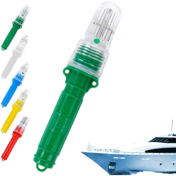 Boat Flares, 2026 New Boat Flares Coast Guard Approved Marine, Waterproof Emergency Signals for Fishing Nets, Buoys, Boats (Green)