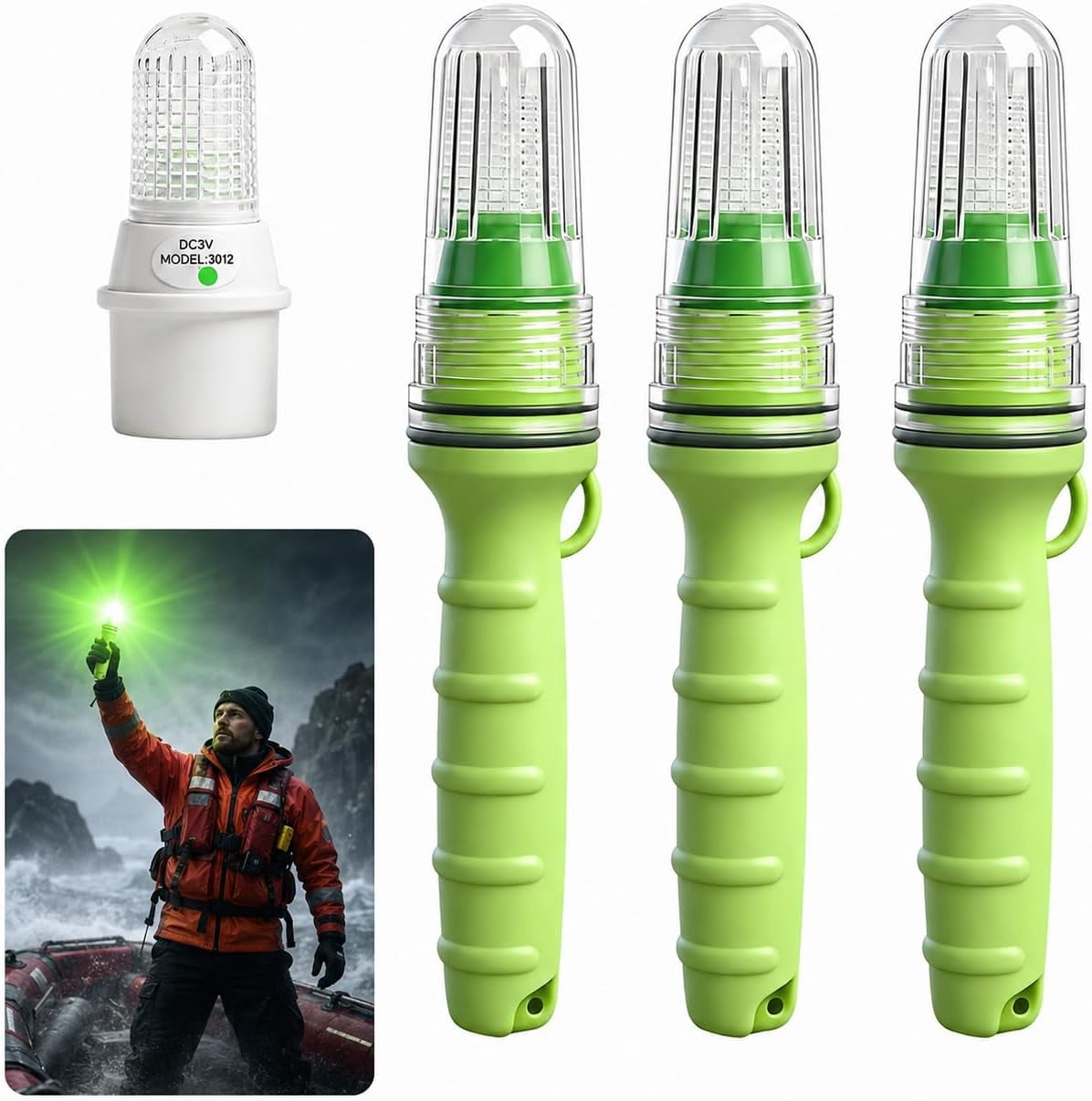Boat Flares, Electronic Boats Distress Flare for Fishing Boats, Buoys ...