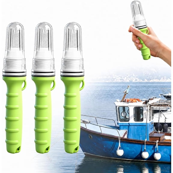 Boat Flares, LED Electronic Flare Light, Waterproof Emergency Signal for Boats, Rafts, Buoys & Ships