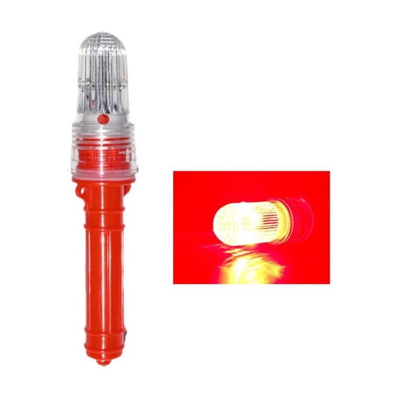 Boat Flares,Marine Flares Waterproof LED Light-Controlled Warning Lights,Handheld Waterproof LED Emergency Signals for Fishing Nets, Buoys & Boats