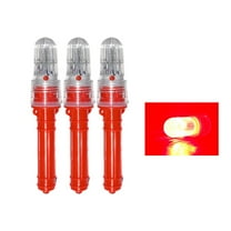 Boat Flares,Marine Flares Waterproof LED Light-Controlled Warning Lights,Handheld Waterproof LED Emergency Signals for Fishing Nets, Buoys & Boats
