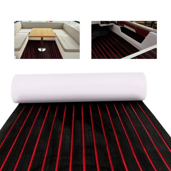 95 Inch Marine Boat Flooring EVA Foam Faux Teak Decking Sheet Sea Deck Yacht Mat