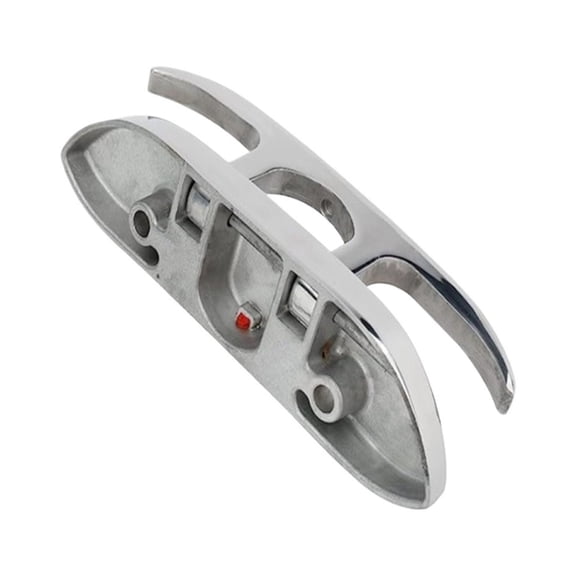 Boat Folding Cleat Dock Deck Flip Up Flush Mount Boat Cleat Mooring Rope Stainless Steel Marine Dock Cleats ,Easy to Install