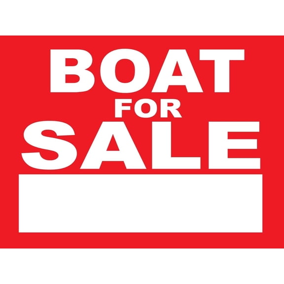 Boat For Sale Sign Metal Tin Sign 8x12 Inches Caution Danger Safety Security Warning Notice Signs