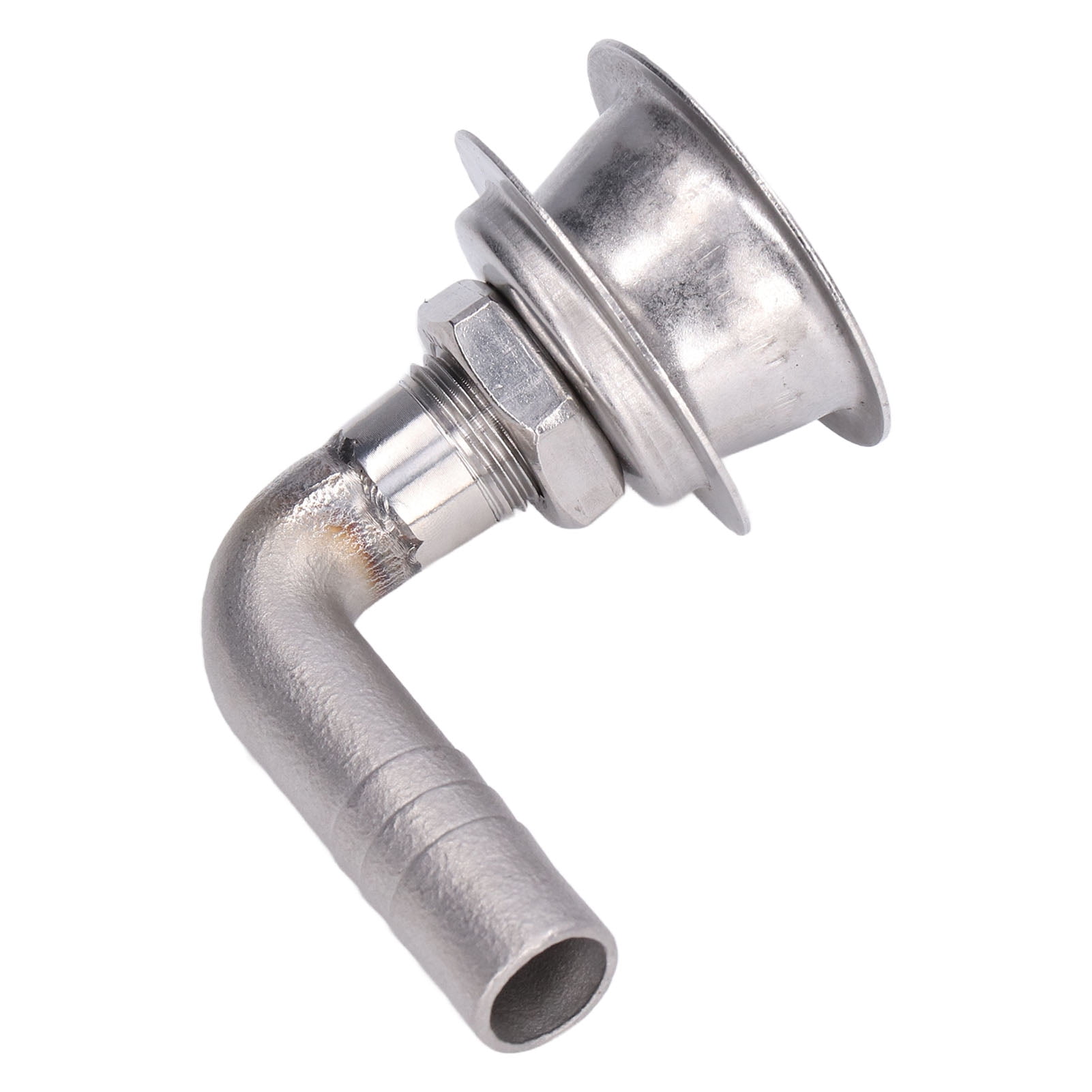 Boat Fuel Vent, 90 Degree Morror Polished Fuels Vents 15mm Nozzle