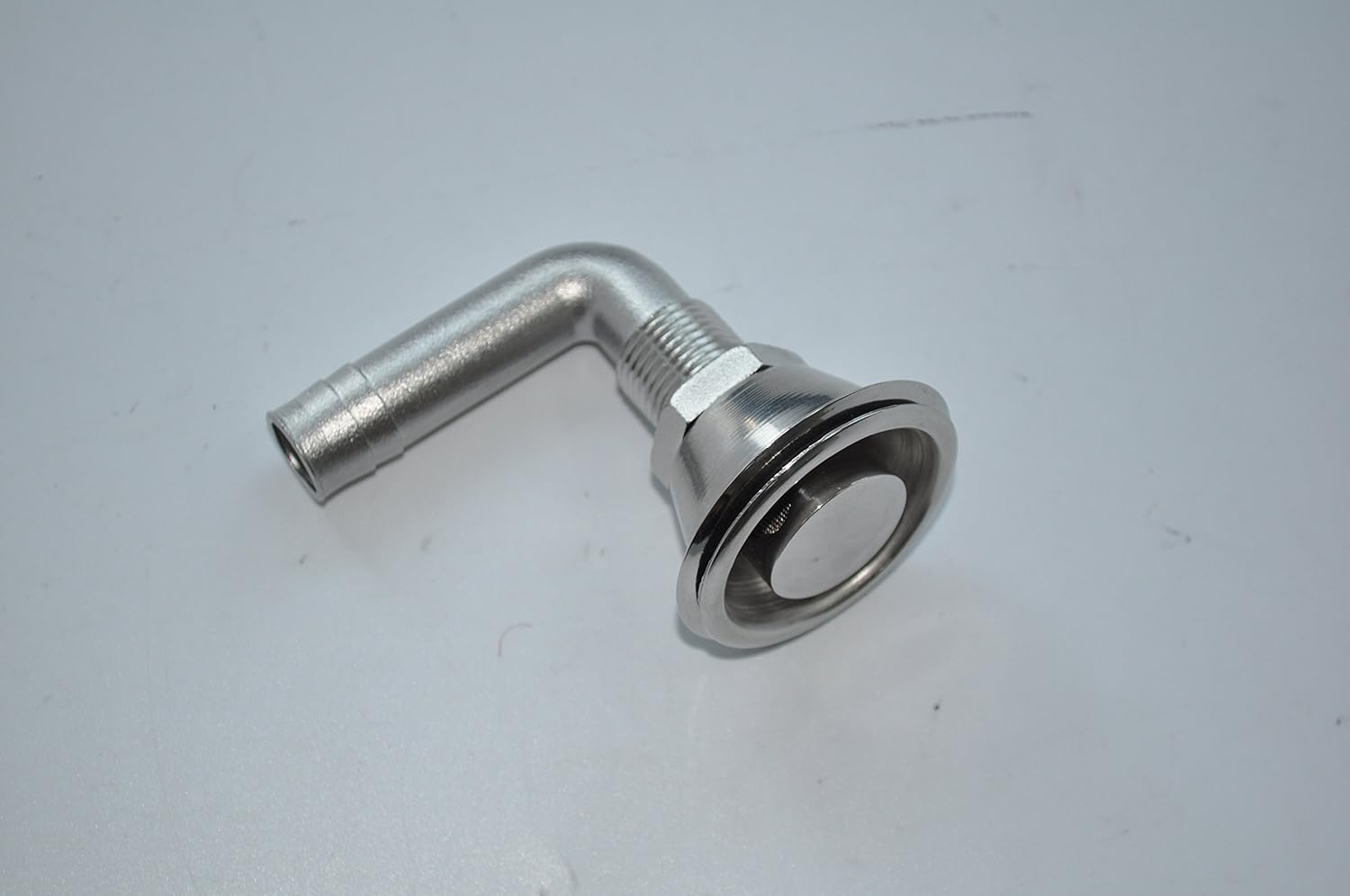 Universal 90° Flush Mount Fuel Vent 316 Stainless Steel, image size:1500x996